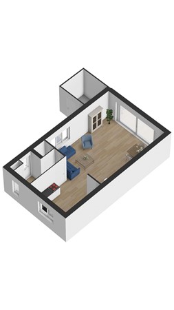 Floorplan - Zwanebloem 16, 4506 LA Cadzand