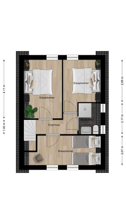 mediumsize floorplan