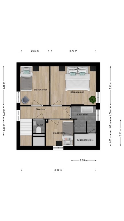 mediumsize floorplan