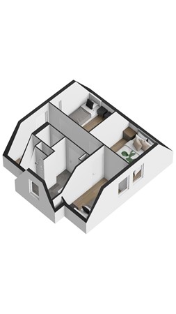 Floorplan - 'T Lage Duyn 5, 4506 GP Cadzand