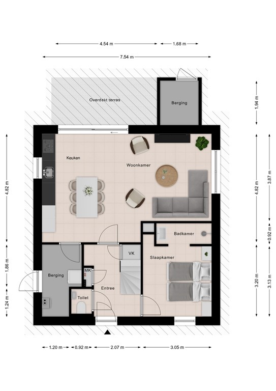 mediumsize floorplan