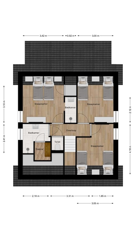 mediumsize floorplan