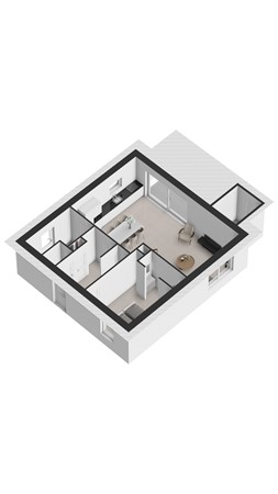 Floorplan - Zeedijk 24-353, 4504 PN Nieuwvliet