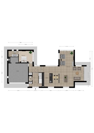Floorplan - Steigerschuit 33, 4511 HX Breskens