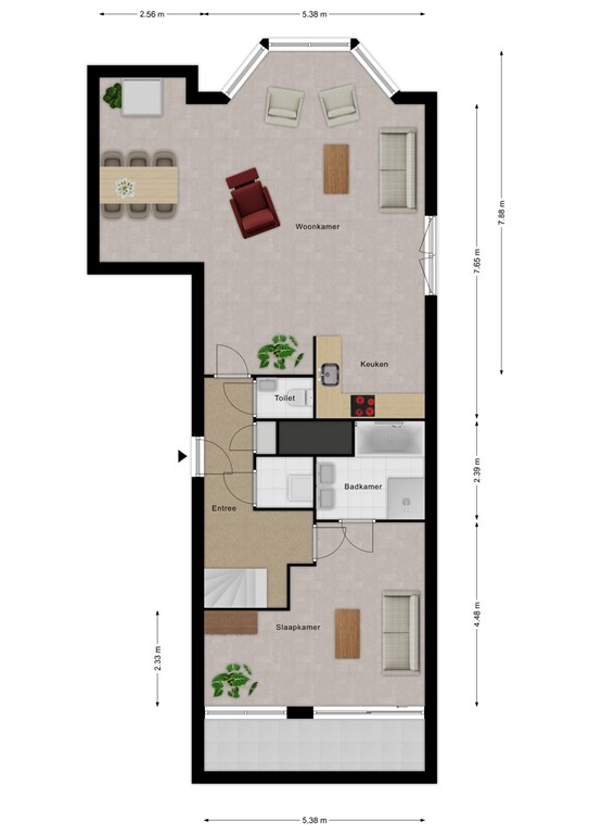 mediumsize floorplan