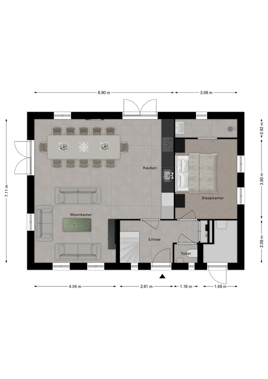 mediumsize floorplan
