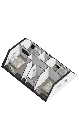 Floorplan - Baanstpoldersedijk 4-219, 4504 PR Nieuwvliet