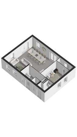 Floorplan - Baanstpoldersedijk 4-219, 4504 PR Nieuwvliet