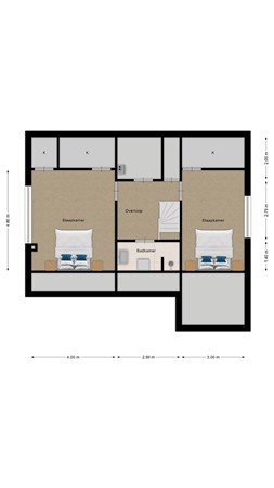 Floorplan - Kanaalweg 1A, 4506 KN Cadzand