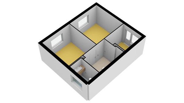 Floorplan - Meidoornstraat 5, 4506 KG Cadzand
