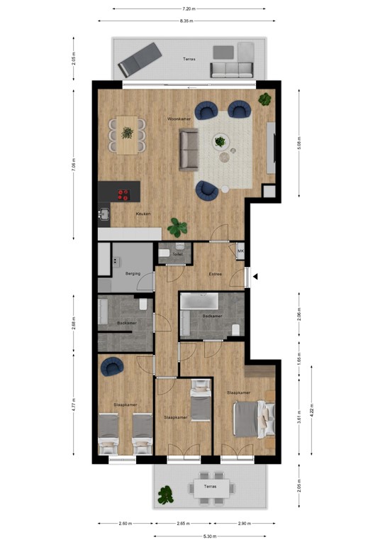mediumsize floorplan