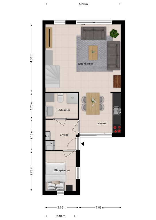 mediumsize floorplan