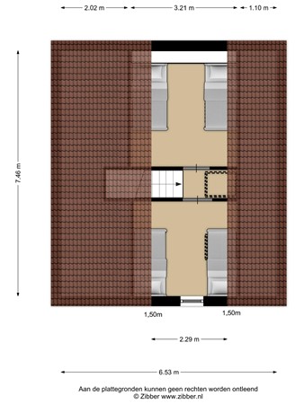 Floorplan - Langeweg 112-493B, 4511 RN Breskens