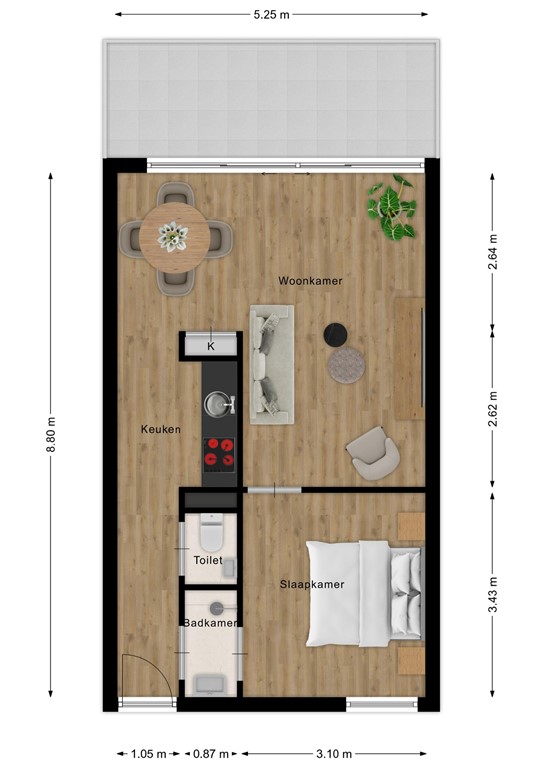 mediumsize floorplan