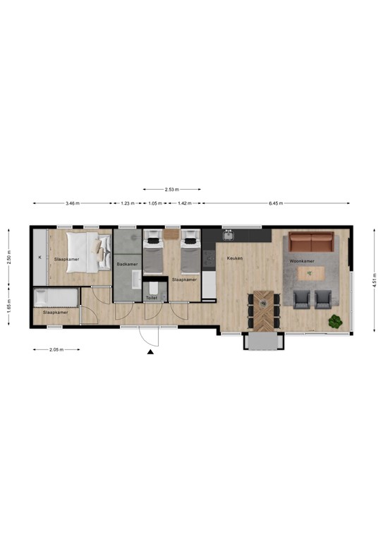 mediumsize floorplan