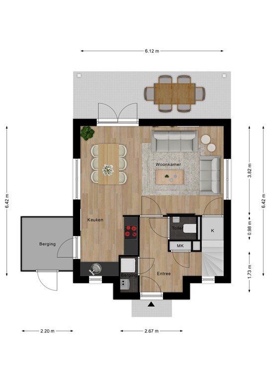 mediumsize floorplan