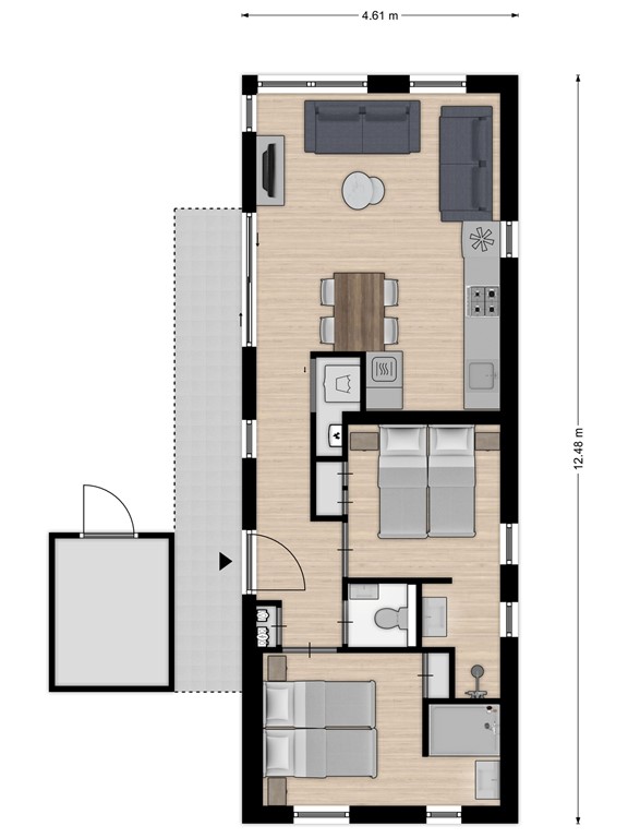 mediumsize floorplan