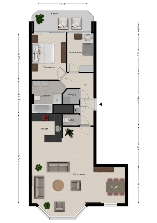 mediumsize floorplan