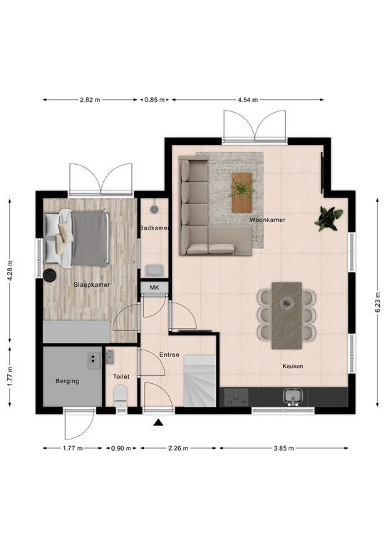 mediumsize floorplan