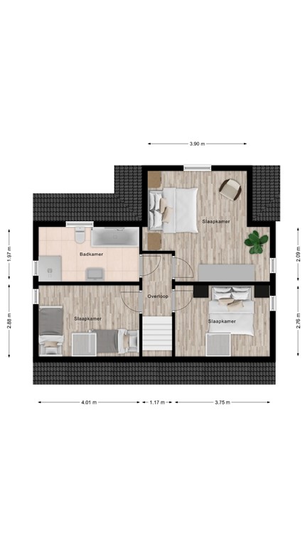 mediumsize floorplan