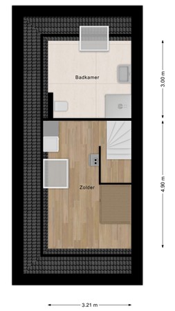 Floorplan - Zwanebloem 16, 4506 LA Cadzand