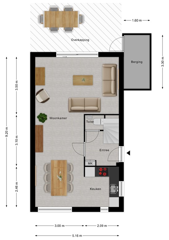 mediumsize floorplan