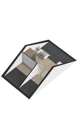 Floorplan - Lamsoor 26, 4504 RP Nieuwvliet