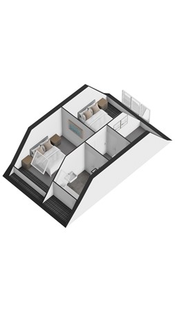 Floorplan - Lamsoor 26, 4504 RP Nieuwvliet
