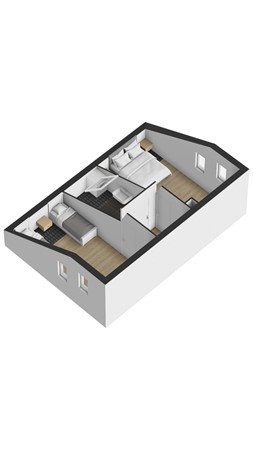 Floorplan - Spaanse Galeien 104, 4525 NV Retranchement