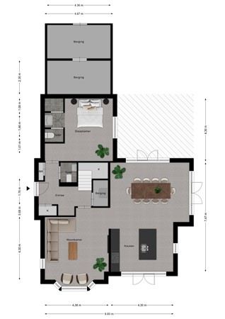 Floorplan - Duinzicht 7, 4506 GV Cadzand