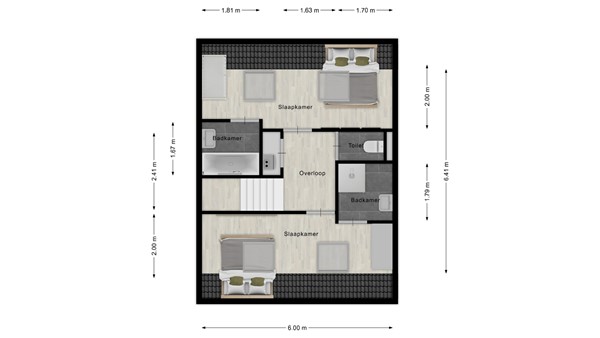 Floorplan - Baanstpoldersedijk 4-507, 4504 PR Nieuwvliet