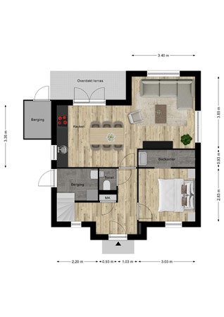 Floorplan - Crakezand 23, 4506 GM Cadzand