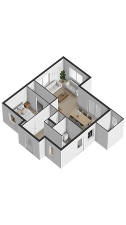 Floorplan - Crakezand 23, 4506 GM Cadzand