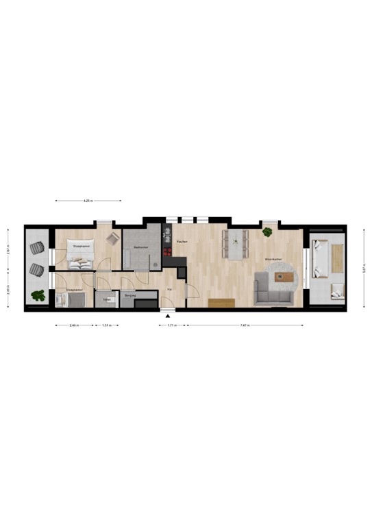 mediumsize floorplan