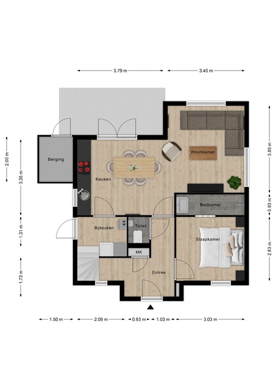mediumsize floorplan