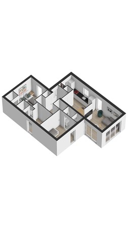 Floorplan - Zeedijk 24-430, 4504 PN Nieuwvliet