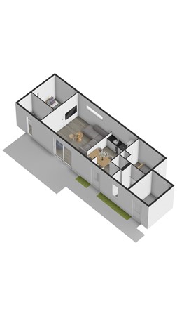 Floorplan - Zeedijk 24-601, 4504 PN Nieuwvliet