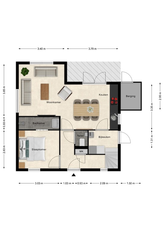 mediumsize floorplan
