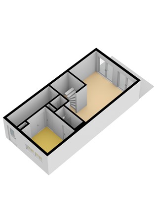 Floorplan - Baanstpoldersedijk 4-412, 4504 PR Nieuwvliet