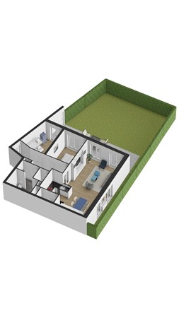 Floorplan - Stijn Albregtsstraat 1-4, 4506 GA Cadzand