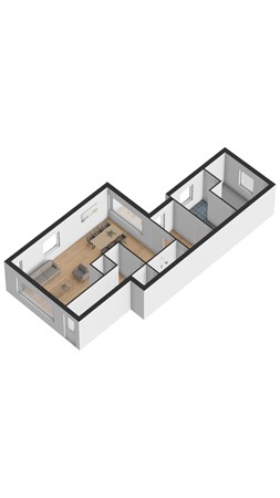 Floorplan - Badhuisweg 25, 4506 BA Cadzand