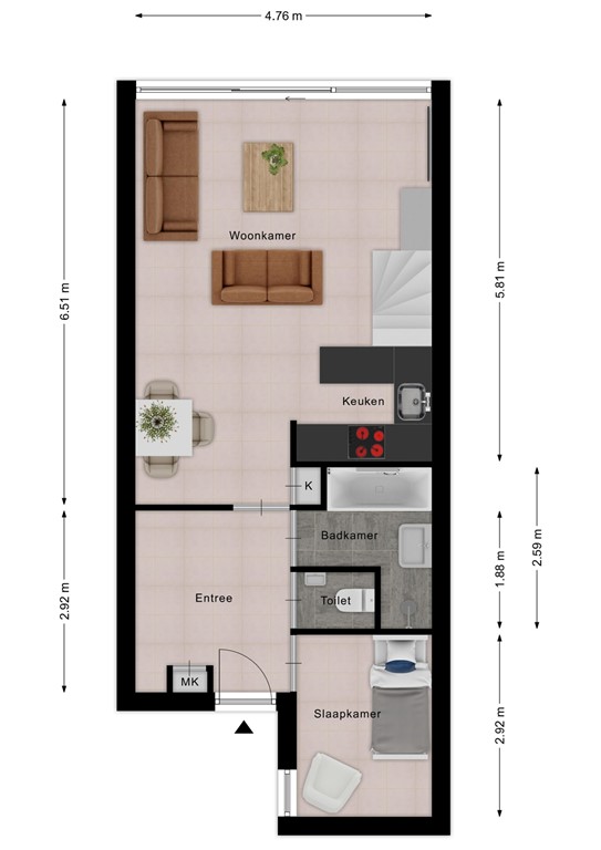 mediumsize floorplan
