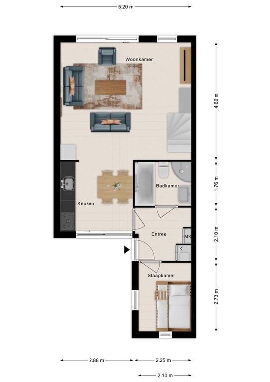 mediumsize floorplan