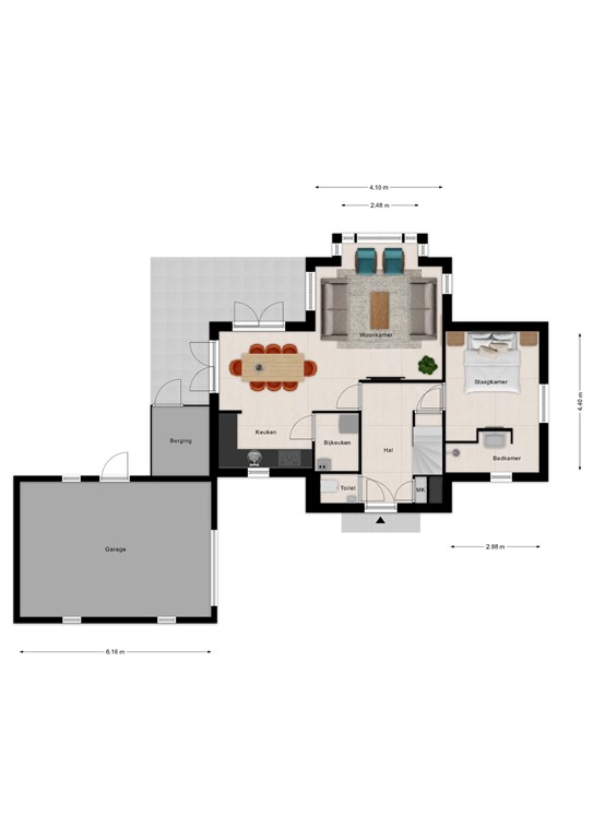 mediumsize floorplan