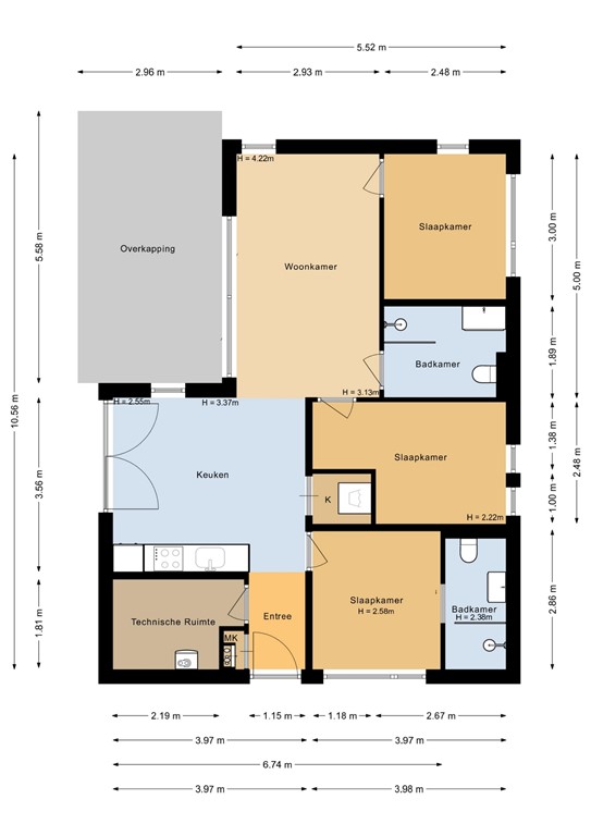 mediumsize floorplan