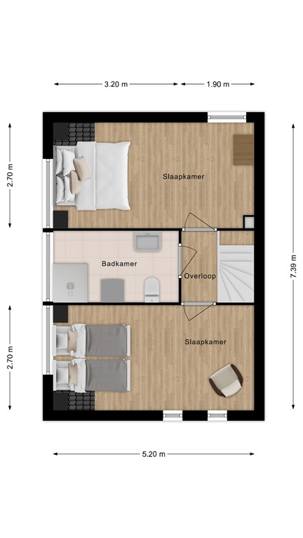mediumsize floorplan