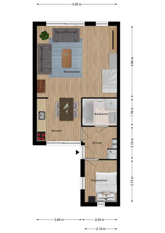 mediumsize floorplan