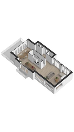 Floorplan - Boulevard de Wielingen 2D, 4506 JH Cadzand