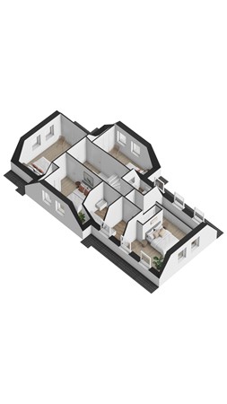 Floorplan - Boulevard de Wielingen 2D, 4506 JH Cadzand