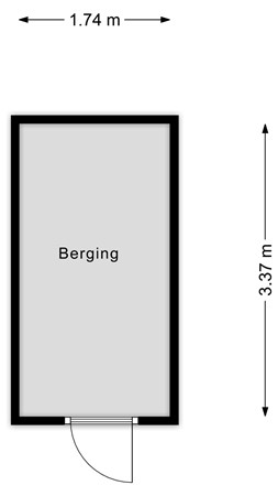 Plattegrond - Nieuwesluisweg 1A1506, 4511 RG Breskens - Berging.jpg